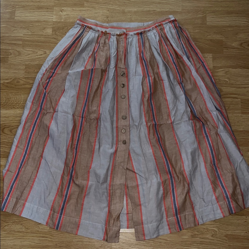 Free People Striped Skirt